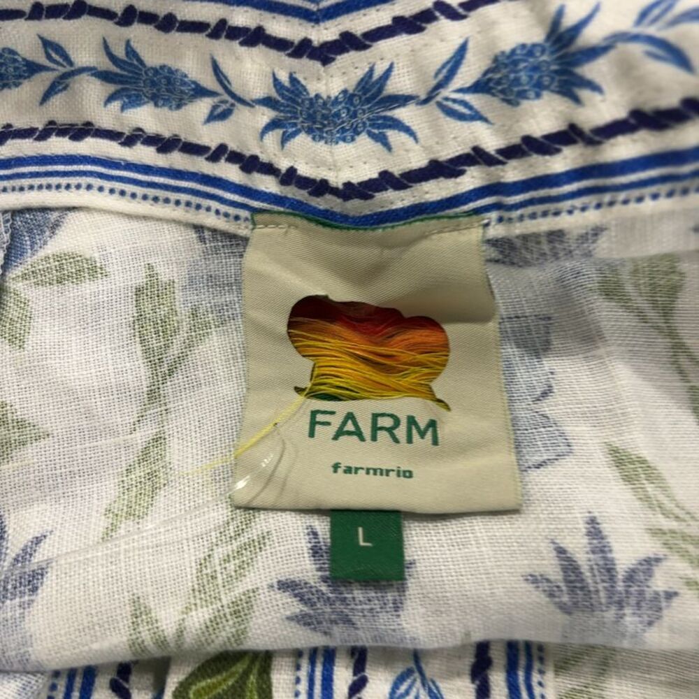 FARM Rio Tropicance Porcelain Garden Mini Dress - Picture 3 of 3